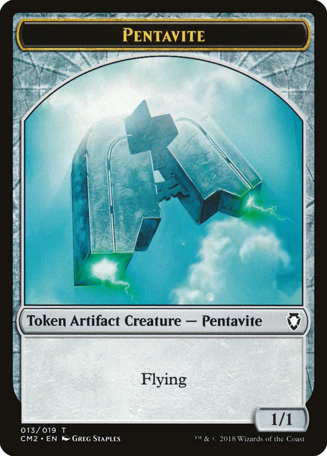 Pentavite Token [Commander Anthology Volume II Tokens] - Magic: The Gathering - Card Brawlers | Quebec | Canada |