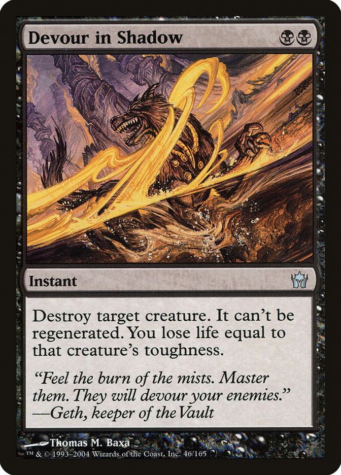 Devour in Shadow [Fifth Dawn] - Magic: The Gathering - Card Brawlers | Quebec | Canada |
