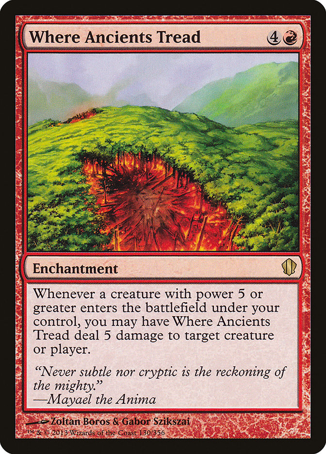 Where Ancients Tread [Commander 2013] - Magic: The Gathering - Card Brawlers | Quebec | Canada |
