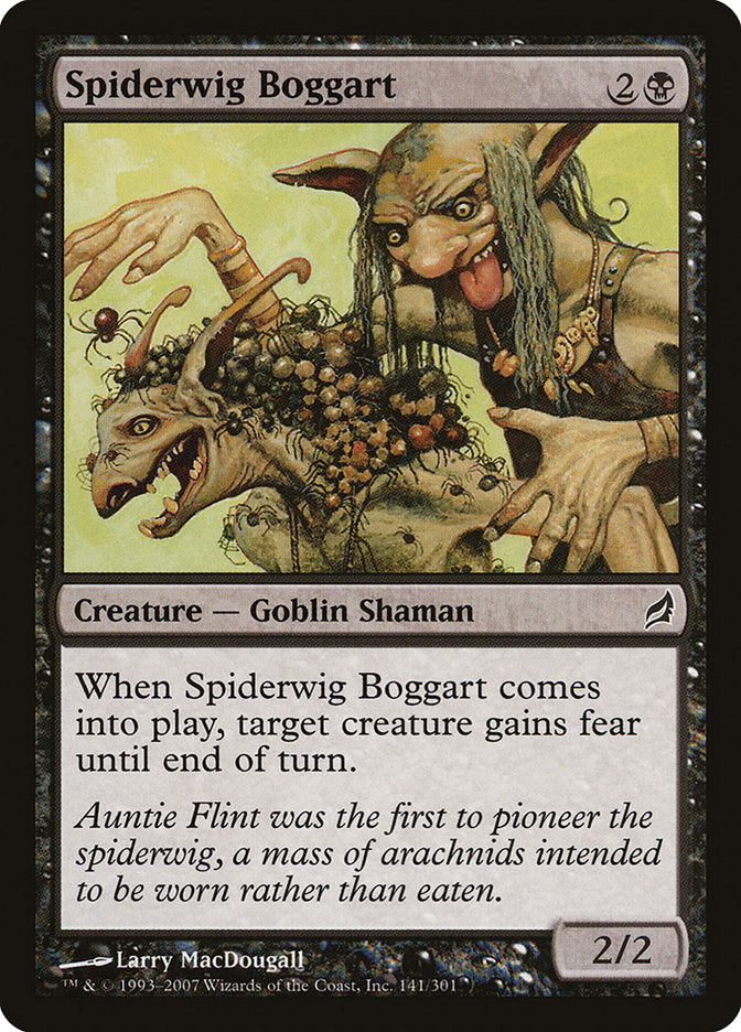 Spiderwig Boggart [Lorwyn] - Magic: The Gathering - Card Brawlers | Quebec | Canada |