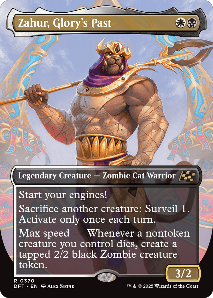 Zahur, Glory's Past (Borderless) [Aetherdrift] - Magic: The Gathering - Card Brawlers | Quebec | Canada |
