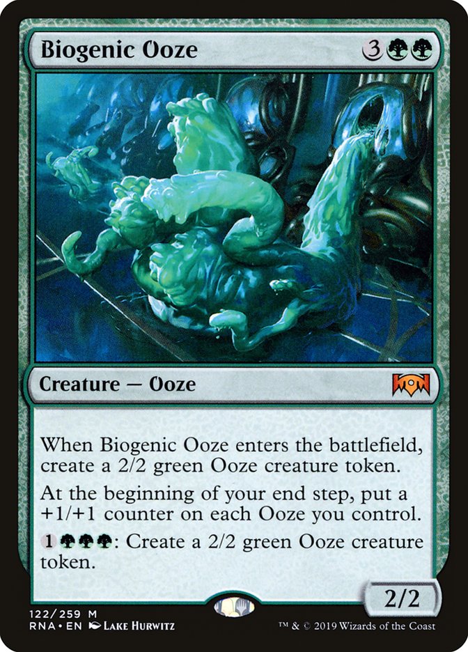 Biogenic Ooze [Ravnica Allegiance] - Magic: The Gathering - Card Brawlers | Quebec | Canada |