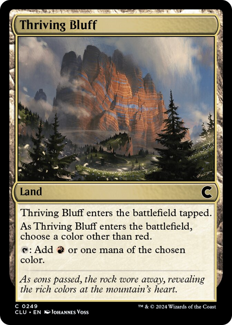Thriving Bluff [Ravnica: Clue Edition] - Magic: The Gathering - Card Brawlers | Quebec | Canada |