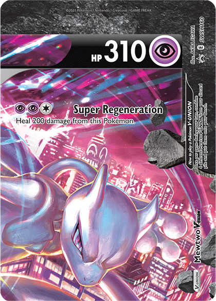 Mewtwo V-Union (SWSH160) [Sword & Shield: Black Star Promos] - Pokémon - Card Brawlers | Quebec | Canada |