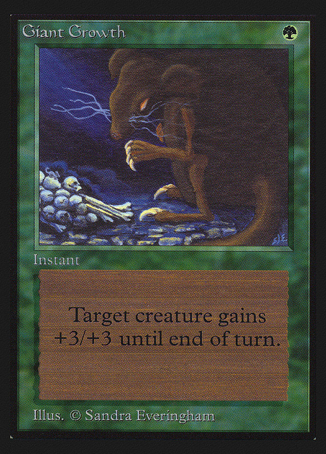 Giant Growth [International Collectors' Edition] - Magic: The Gathering - Card Brawlers | Quebec | Canada |