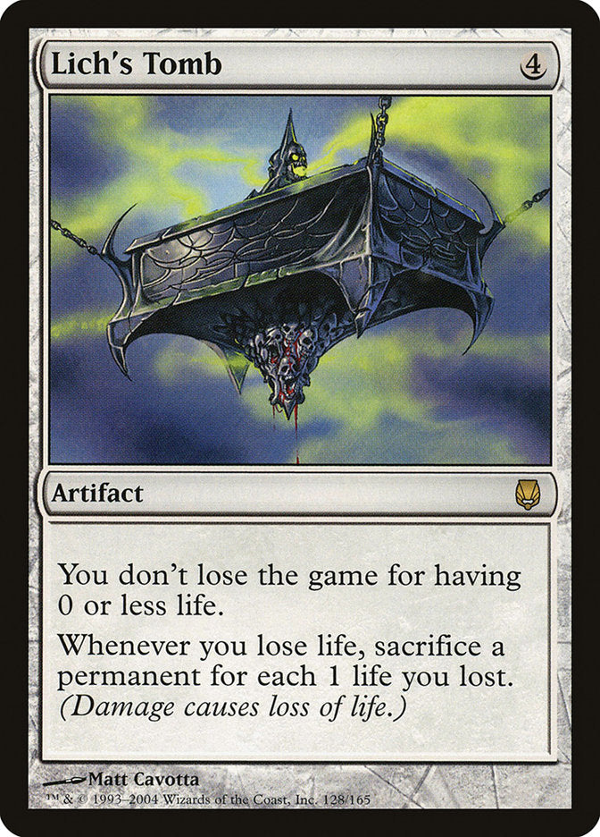 Lich's Tomb [Darksteel] - Magic: The Gathering - Card Brawlers | Quebec | Canada |