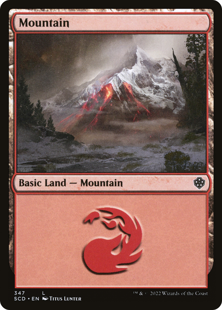 Mountain (347) [Starter Commander Decks] - Magic: The Gathering - Card Brawlers | Quebec | Canada |