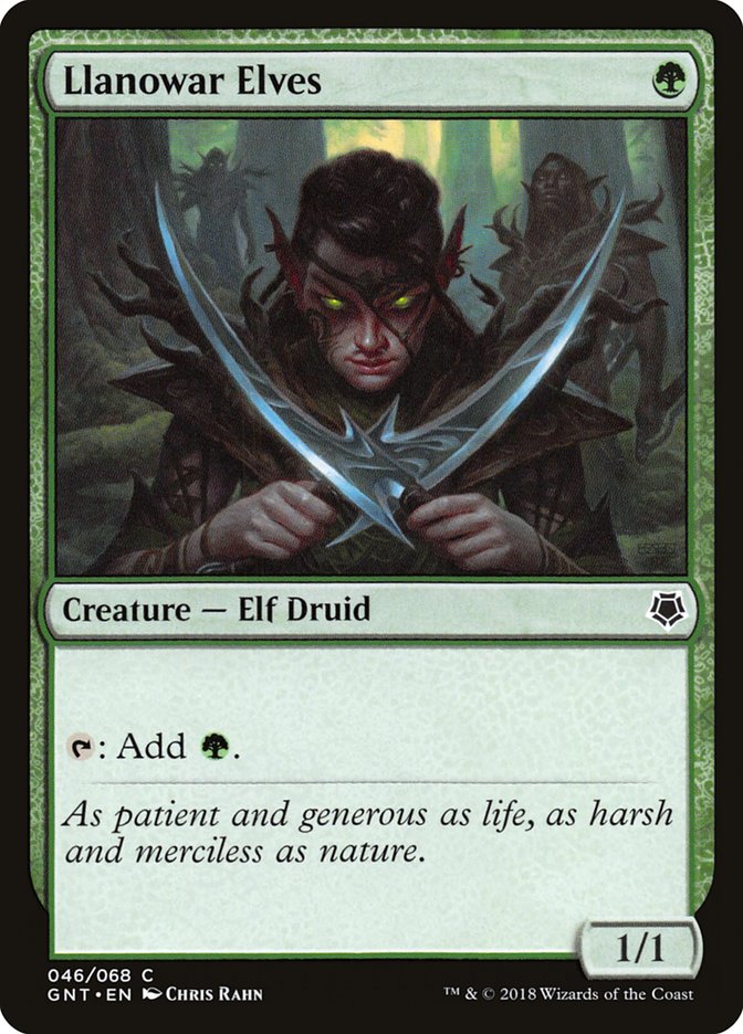 Llanowar Elves [Game Night 2018] - Magic: The Gathering - Card Brawlers | Quebec | Canada |