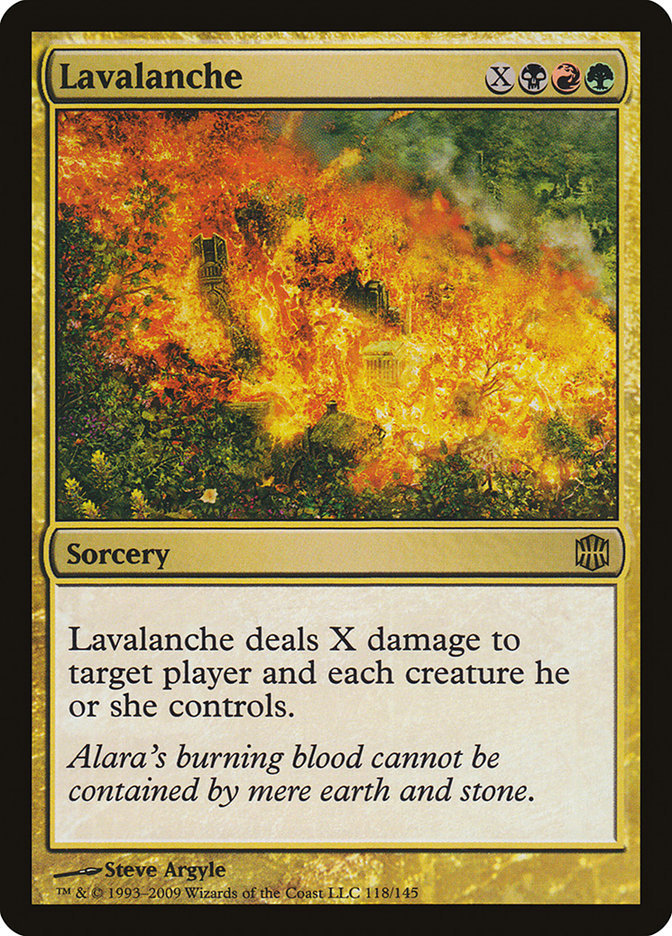 Lavalanche [Alara Reborn] - Magic: The Gathering - Card Brawlers | Quebec | Canada |