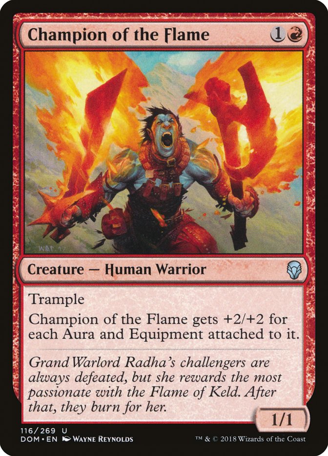 Champion of the Flame [Dominaria] - Magic: The Gathering - Card Brawlers | Quebec | Canada |
