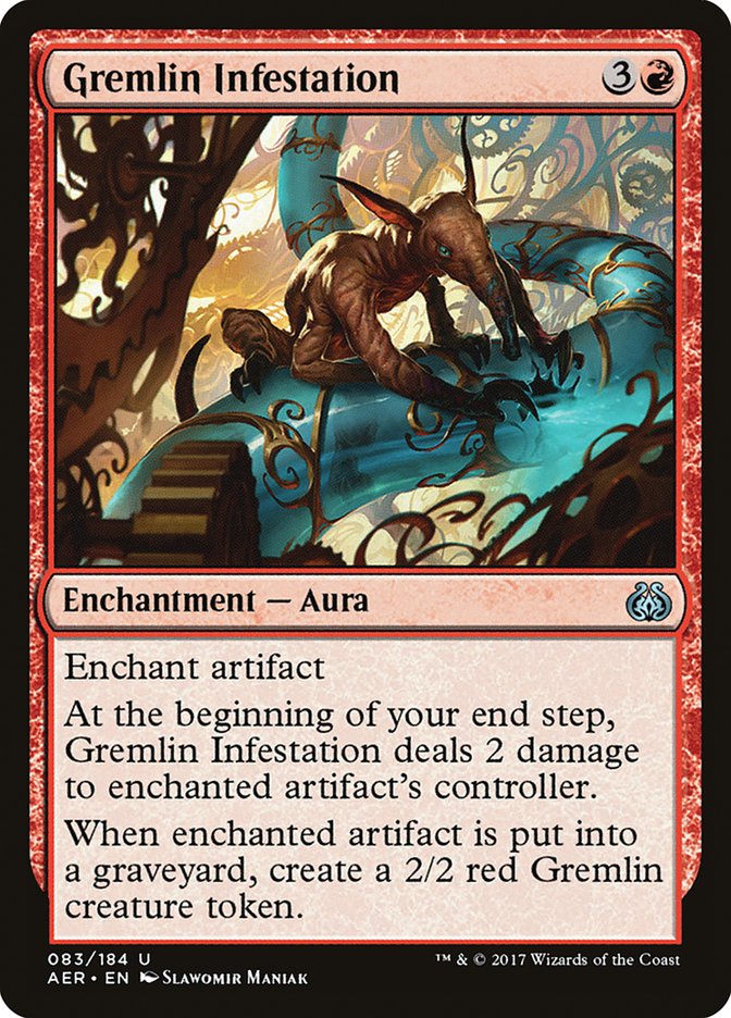 Gremlin Infestation [Aether Revolt] - Magic: The Gathering - Card Brawlers | Quebec | Canada |