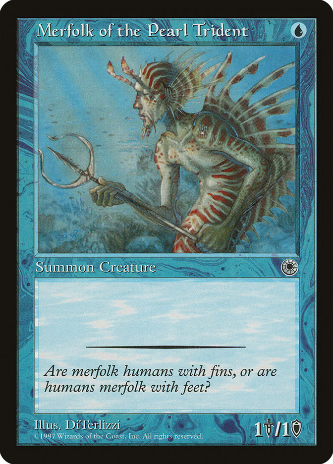 Merfolk of the Pearl Trident [Portal] - Magic: The Gathering - Card Brawlers | Quebec | Canada |