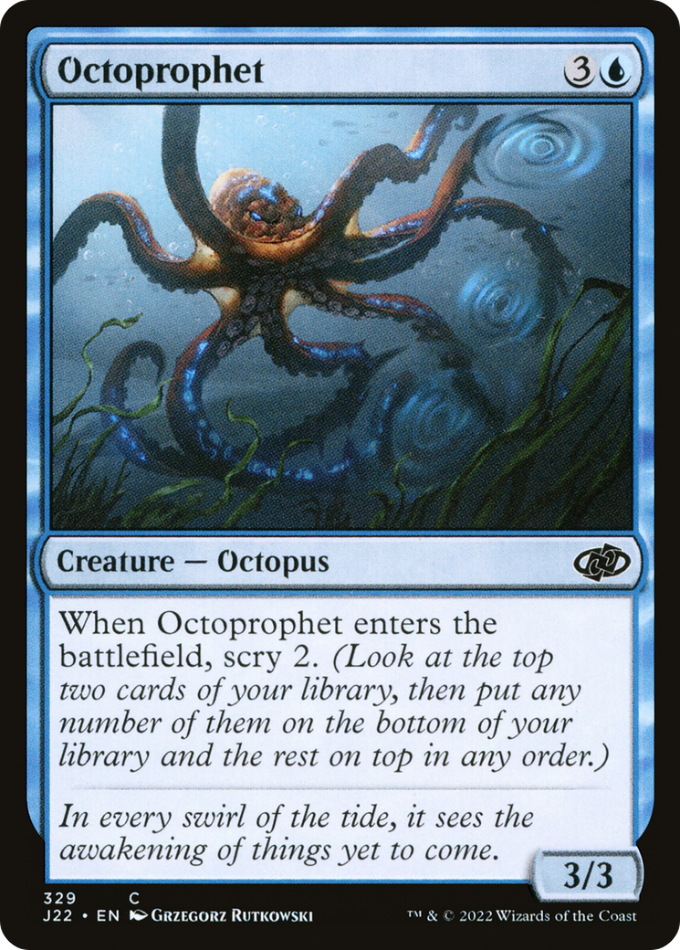 Octoprophet [Jumpstart 2022] - Magic: The Gathering - Card Brawlers | Quebec | Canada |