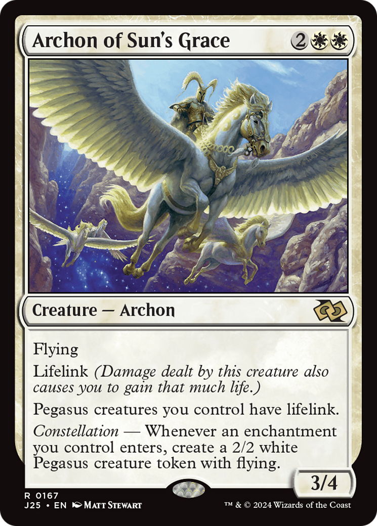 Archon of Sun's Grace [Foundations Jumpstart] - Magic: The Gathering - Card Brawlers | Quebec | Canada |