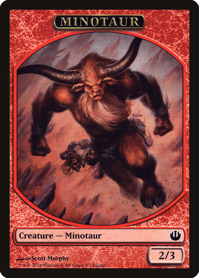 Minotaur Token [League Tokens 2014] - Magic: The Gathering - Card Brawlers | Quebec | Canada |