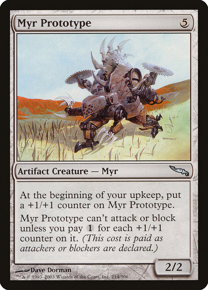 Myr Prototype [Mirrodin] - Magic: The Gathering - Card Brawlers | Quebec | Canada |