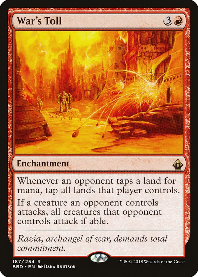 War's Toll [Battlebond] - Magic: The Gathering - Card Brawlers | Quebec | Canada |
