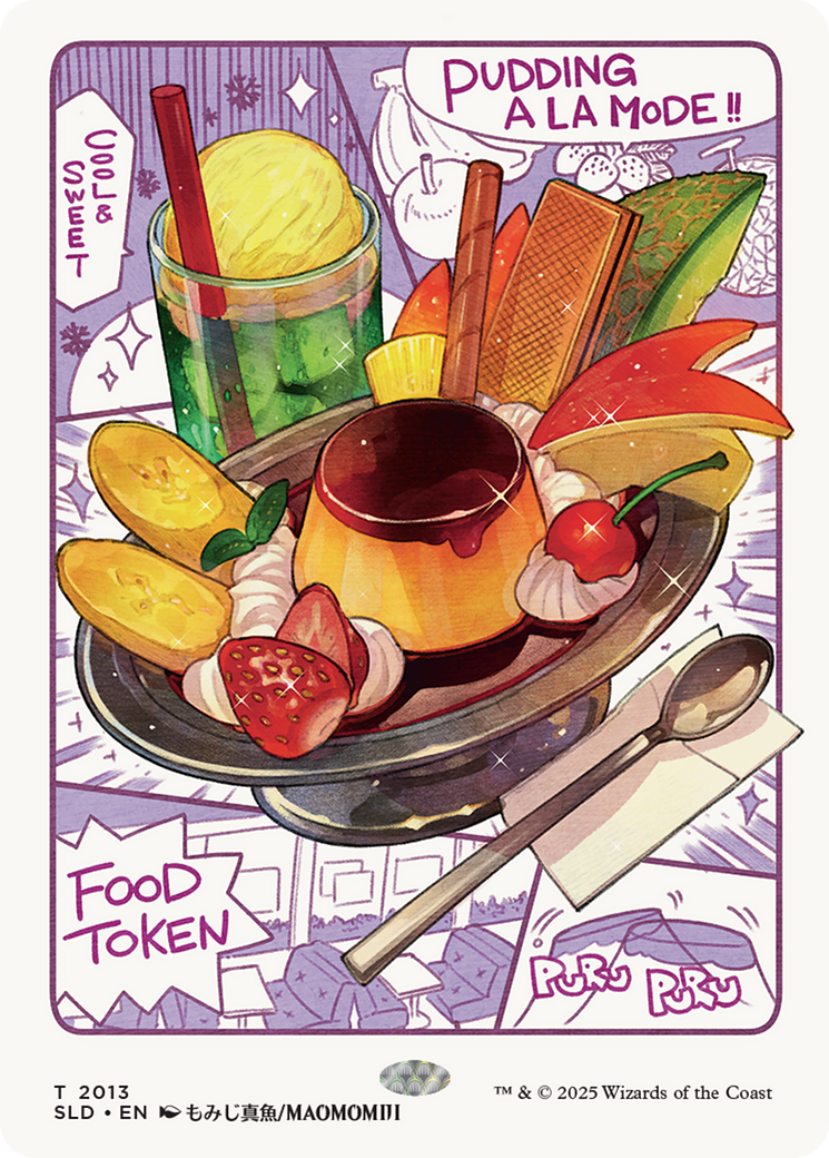 Food Token (2013) (Rainbow Foil) [Secret Lair Drop Series] - Magic: The Gathering - Card Brawlers | Quebec | Canada |