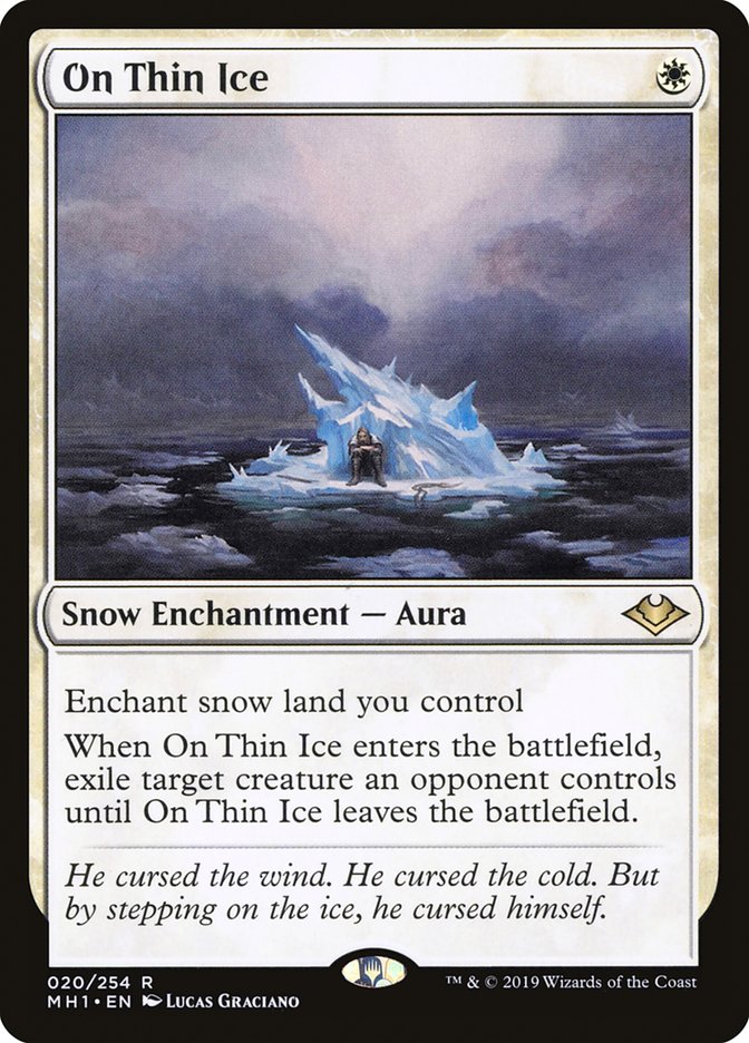On Thin Ice [Modern Horizons] - Magic: The Gathering - Card Brawlers | Quebec | Canada |