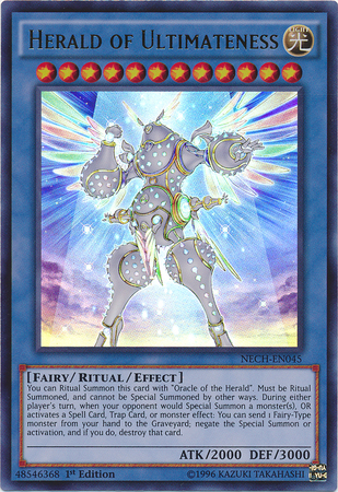 Herald of Ultimateness [NECH-EN045] Ultra Rare - Yu-Gi-Oh! - Card Brawlers | Quebec | Canada |