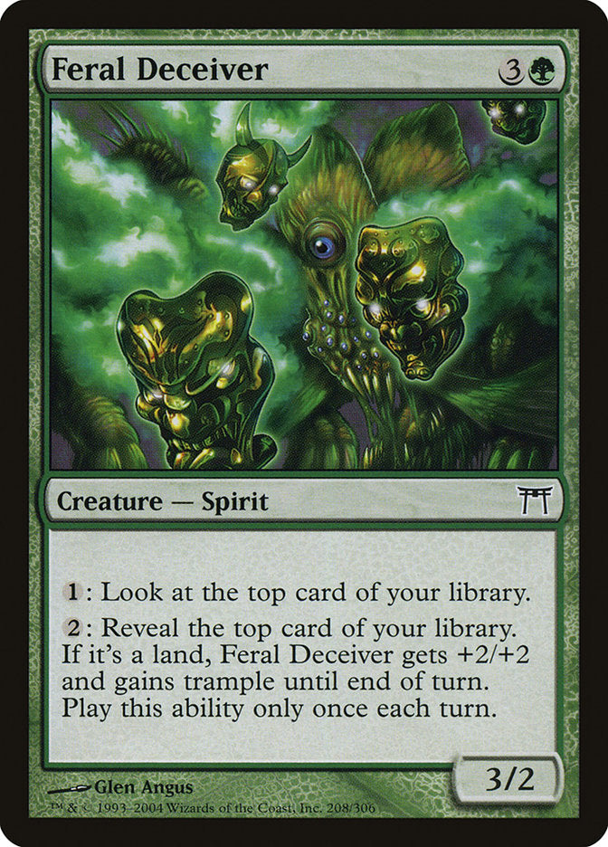 Feral Deceiver [Champions of Kamigawa] - Magic: The Gathering - Card Brawlers | Quebec | Canada |
