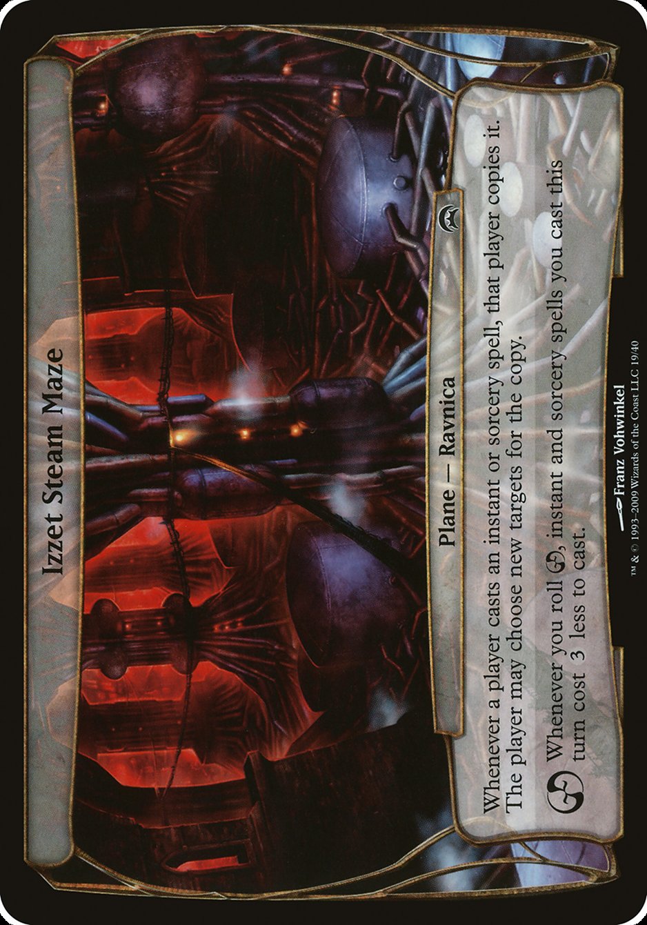Izzet Steam Maze (Planes) [Planechase Planes] - Magic: The Gathering - Card Brawlers | Quebec | Canada |