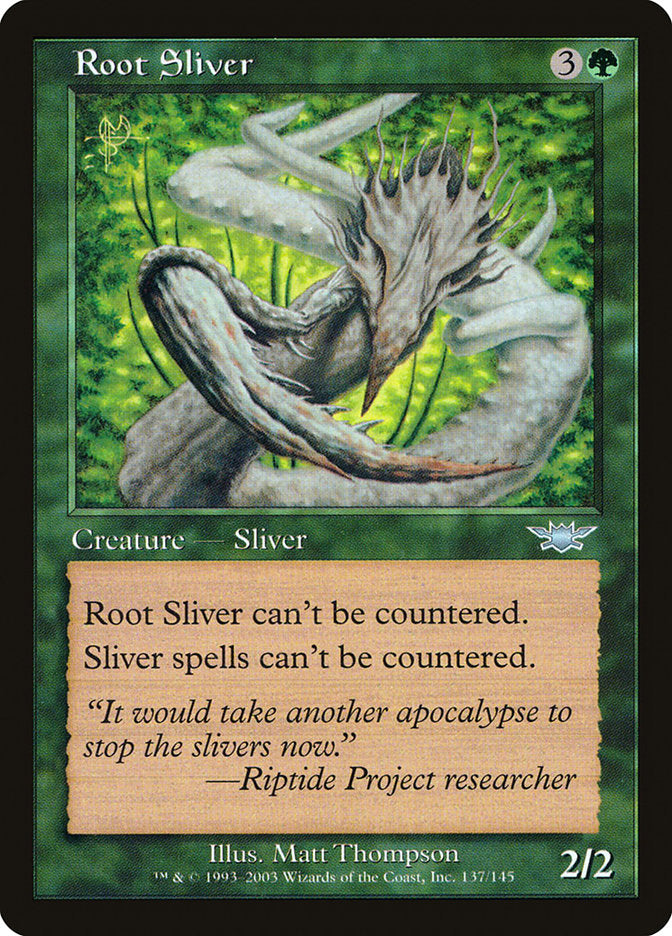 Root Sliver [Legions] - Magic: The Gathering - Card Brawlers | Quebec | Canada |