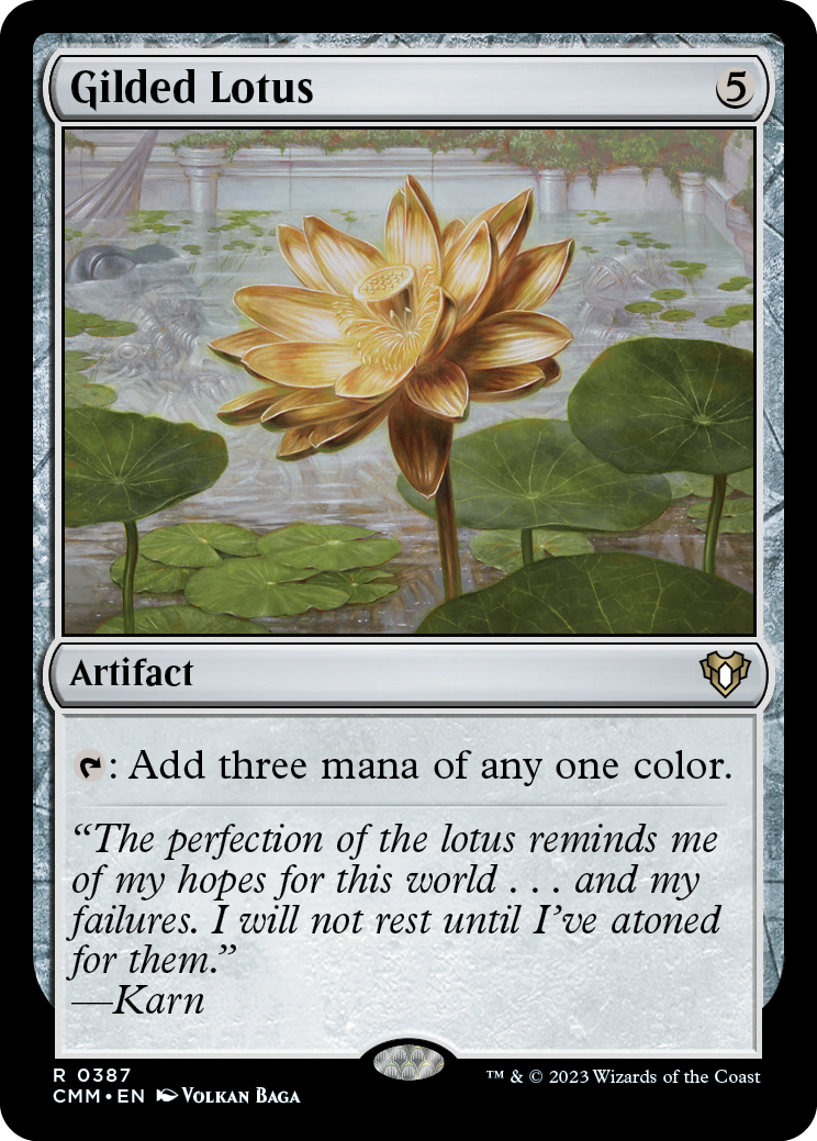 Gilded Lotus [Commander Masters] - Magic: The Gathering - Card Brawlers | Quebec | Canada |