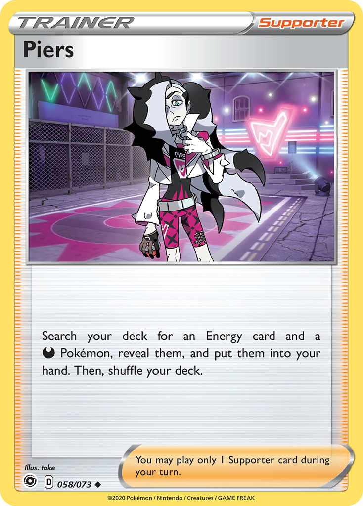 Piers (058/073) [Sword & Shield: Champion's Path] - Pokémon - Card Brawlers | Quebec | Canada |