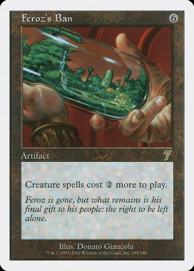 Feroz's Ban [Seventh Edition] - Magic: The Gathering - Card Brawlers | Quebec | Canada |