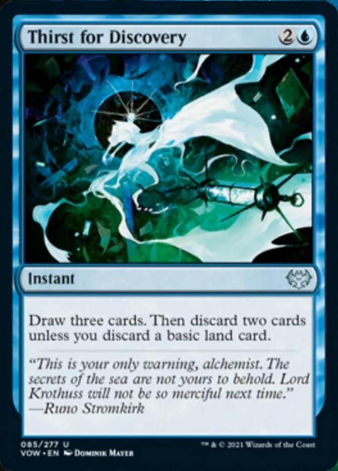 Thirst for Discovery [Innistrad: Crimson Vow] - Magic: The Gathering - Card Brawlers | Quebec | Canada |