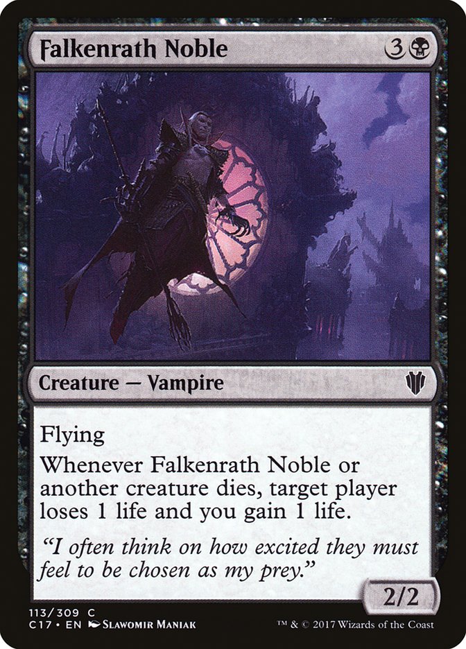 Falkenrath Noble [Commander 2017] - Magic: The Gathering - Card Brawlers | Quebec | Canada |