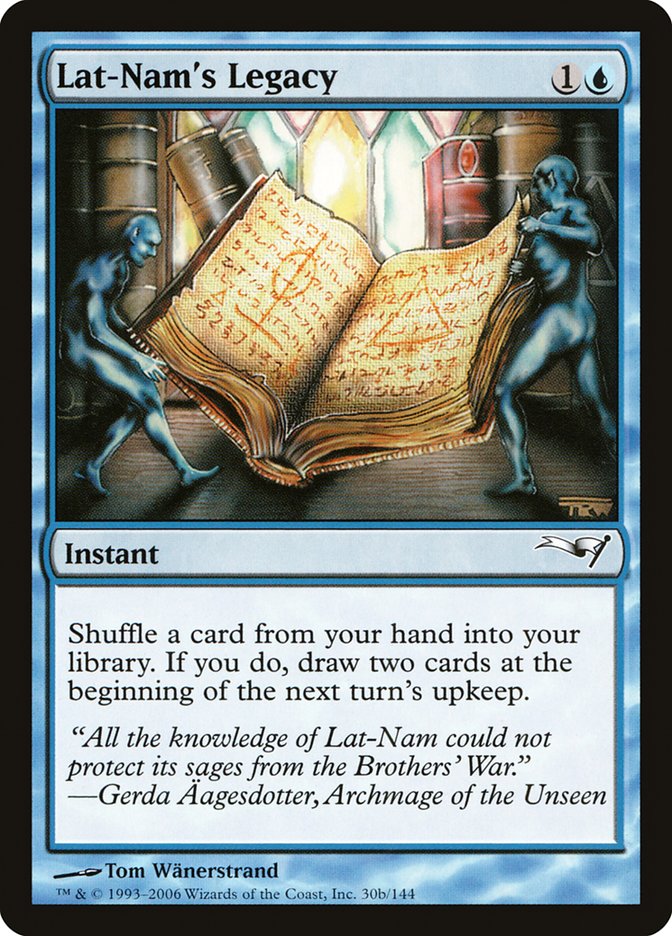 Lat-Nam's Legacy [Coldsnap Theme Decks] - Magic: The Gathering - Card Brawlers | Quebec | Canada |