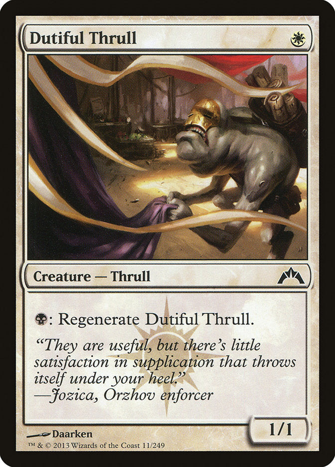 Dutiful Thrull [Gatecrash] - Magic: The Gathering - Card Brawlers | Quebec | Canada |