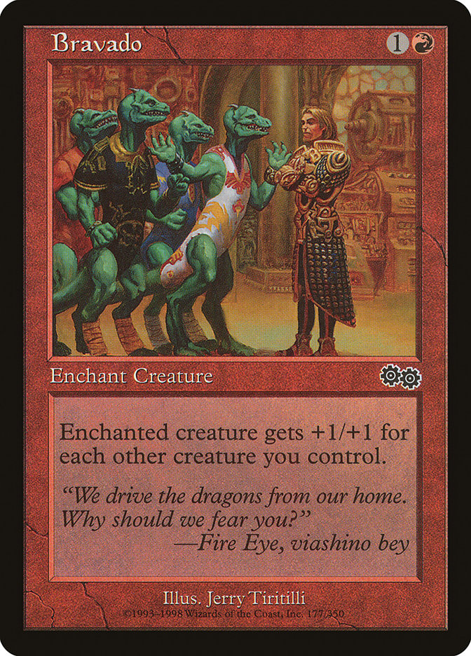 Bravado [Urza's Saga] - Magic: The Gathering - Card Brawlers | Quebec | Canada |