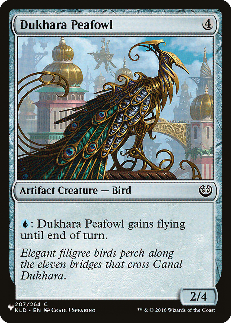 Dukhara Peafowl [The List] - Magic: The Gathering - Card Brawlers | Quebec | Canada |