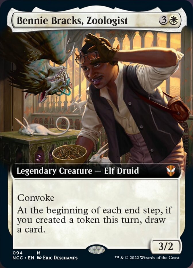 Bennie Bracks, Zoologist (Extended Art) [Streets of New Capenna Commander] - Magic: The Gathering - Card Brawlers | Quebec | Canada |
