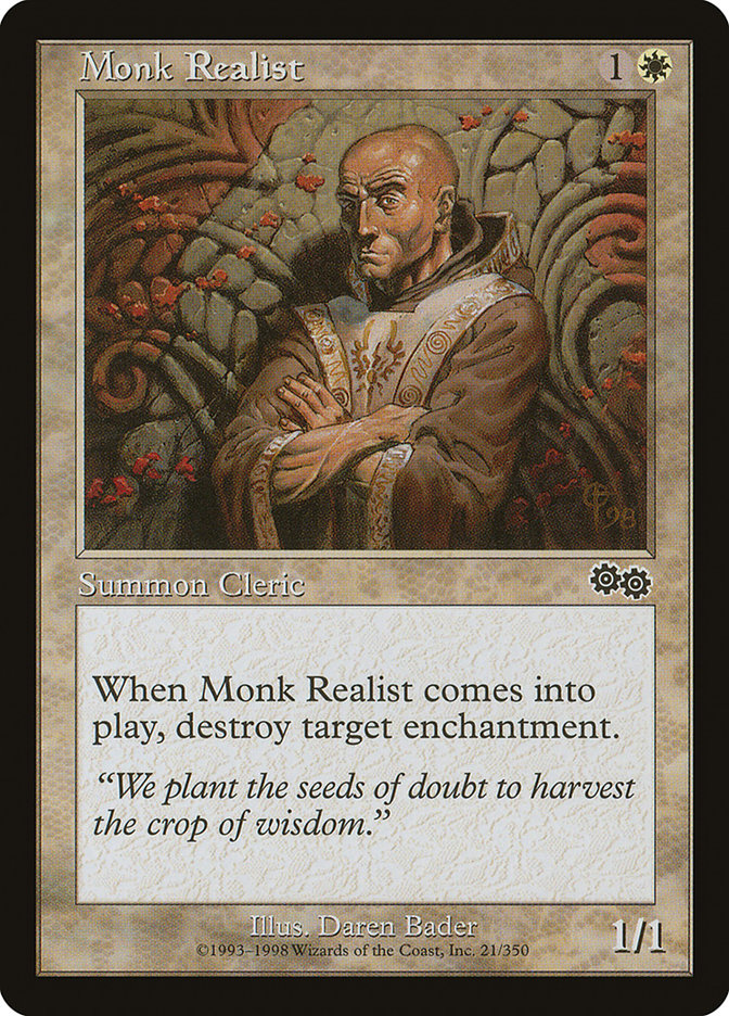 Monk Realist [Urza's Saga] - Magic: The Gathering - Card Brawlers | Quebec | Canada |