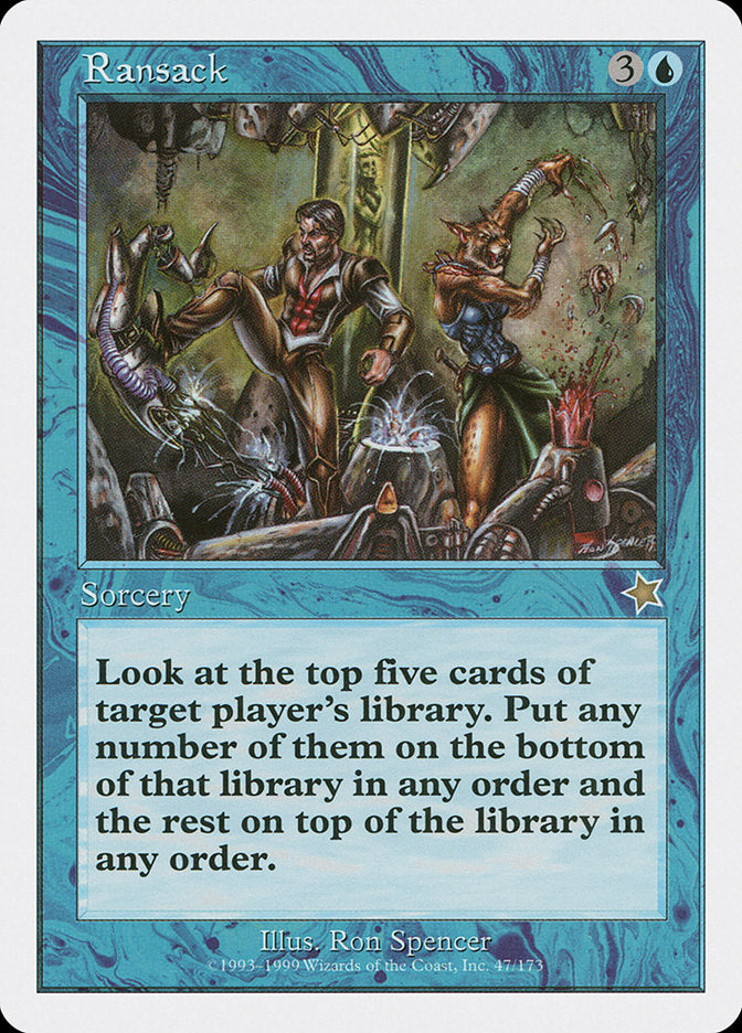 Ransack [Starter 1999] - Magic: The Gathering - Card Brawlers | Quebec | Canada |