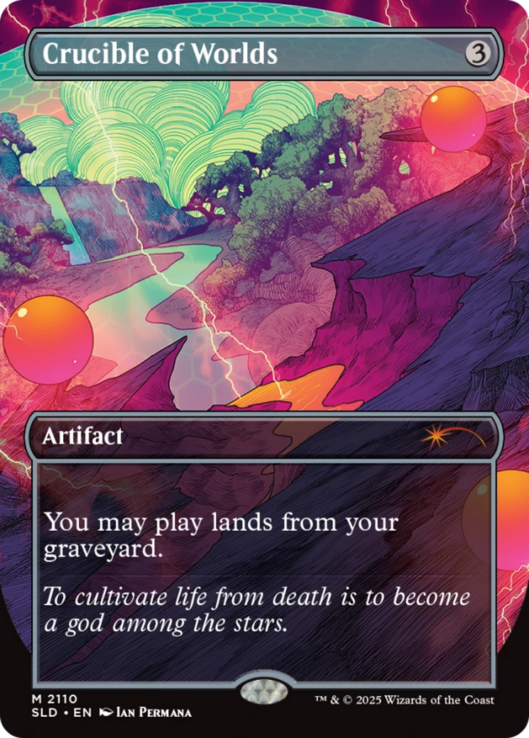 Crucible of Worlds (Galaxy Foil) [Secret Lair Drop Series] - Magic: The Gathering - Card Brawlers | Quebec | Canada |
