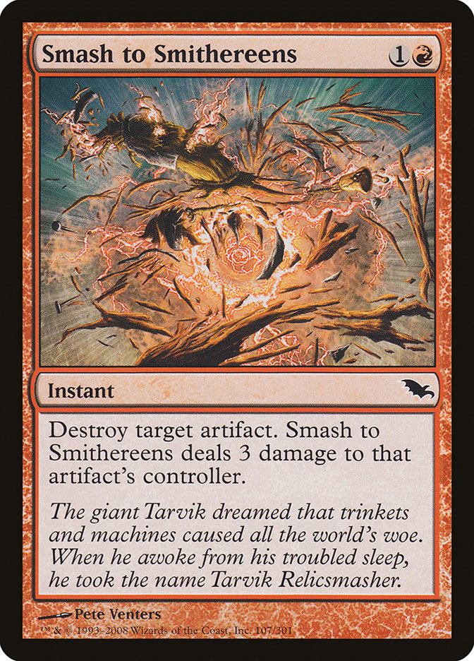 Smash to Smithereens [Shadowmoor] - Magic: The Gathering - Card Brawlers | Quebec | Canada |