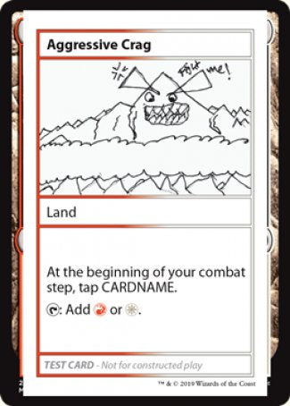 Aggressive Crag (2021 Edition) [Mystery Booster Playtest Cards] - Magic: The Gathering - Card Brawlers | Quebec | Canada |