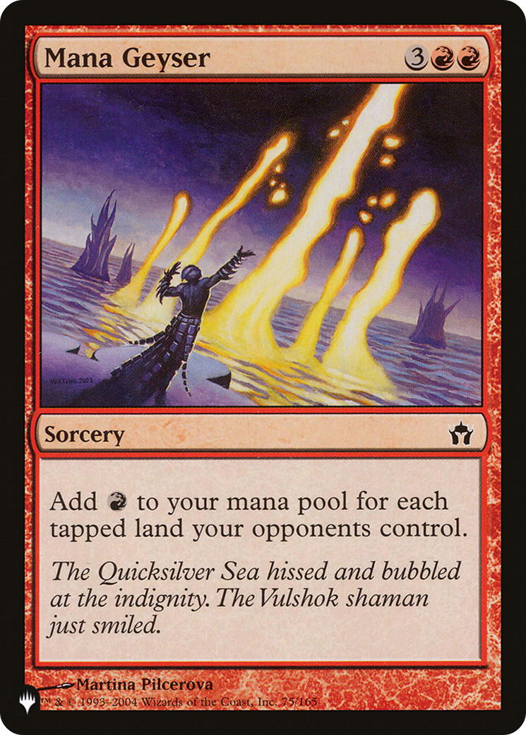 Mana Geyser [The List] - Magic: The Gathering - Card Brawlers | Quebec | Canada |