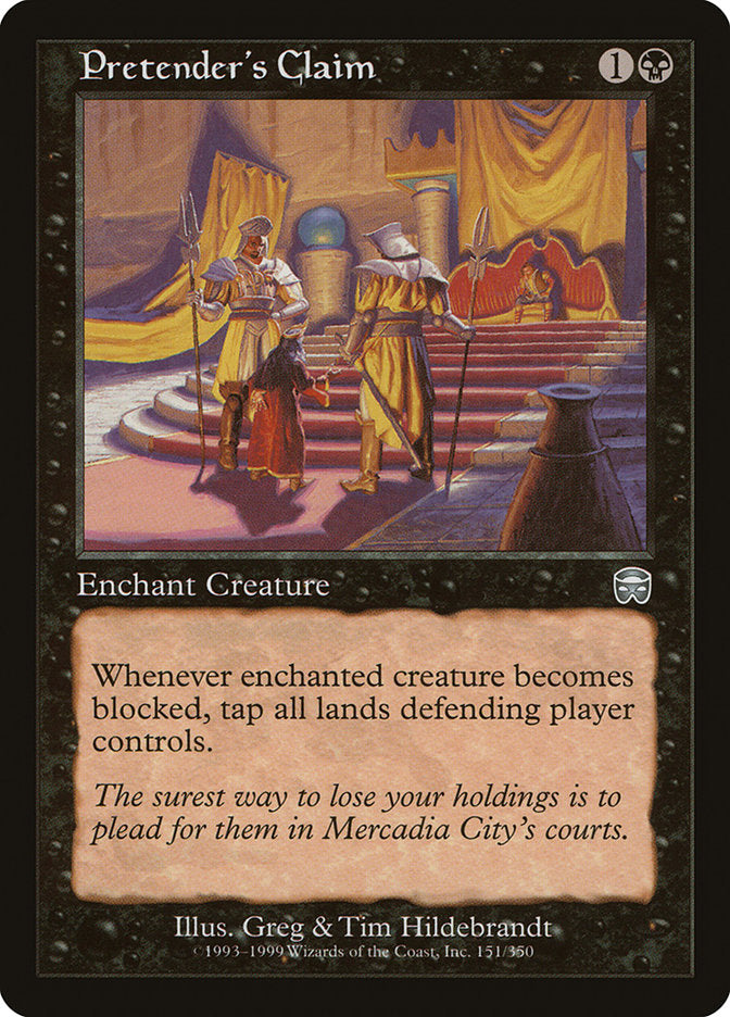 Pretender's Claim [Mercadian Masques] - Magic: The Gathering - Card Brawlers | Quebec | Canada |