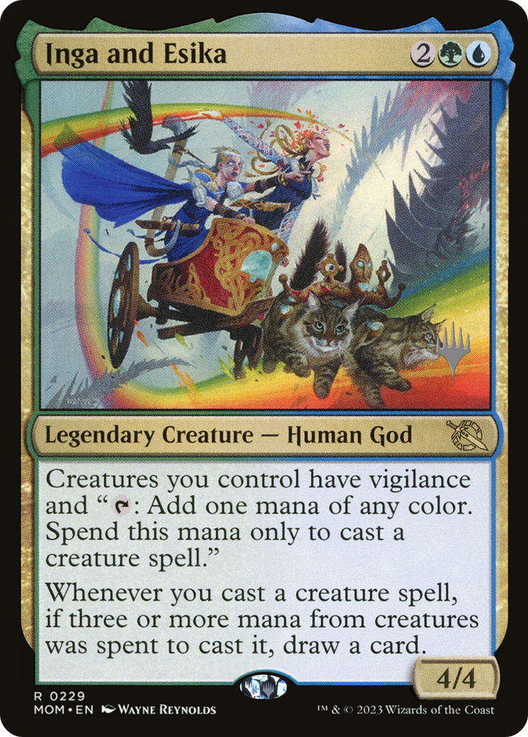 Inga and Esika (Promo Pack) [March of the Machine Promos] - Magic: The Gathering - Card Brawlers | Quebec | Canada |