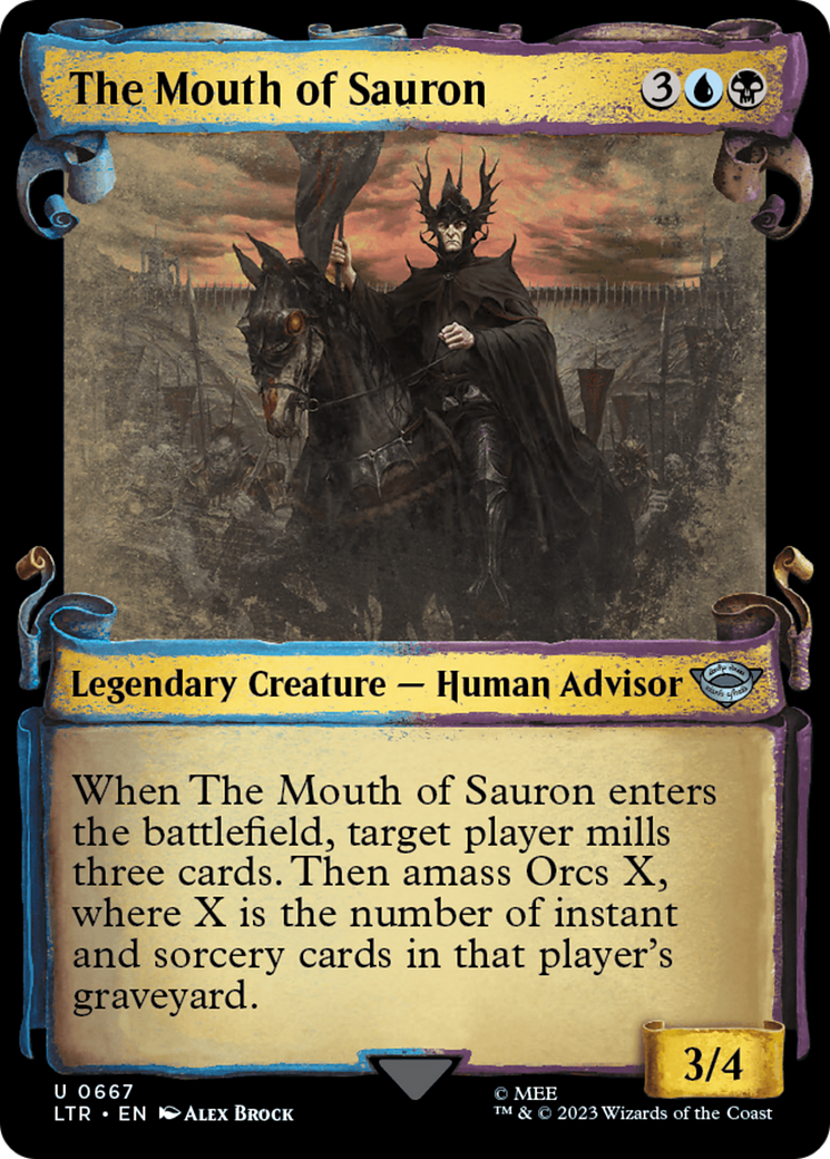 The Mouth of Sauron [The Lord of the Rings: Tales of Middle-Earth Showcase Scrolls] - Magic: The Gathering - Card Brawlers | Quebec | Canada |