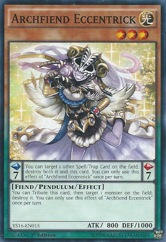 Archfiend Eccentrick [YS16-EN015] Common - Yu-Gi-Oh! - Card Brawlers | Quebec | Canada |