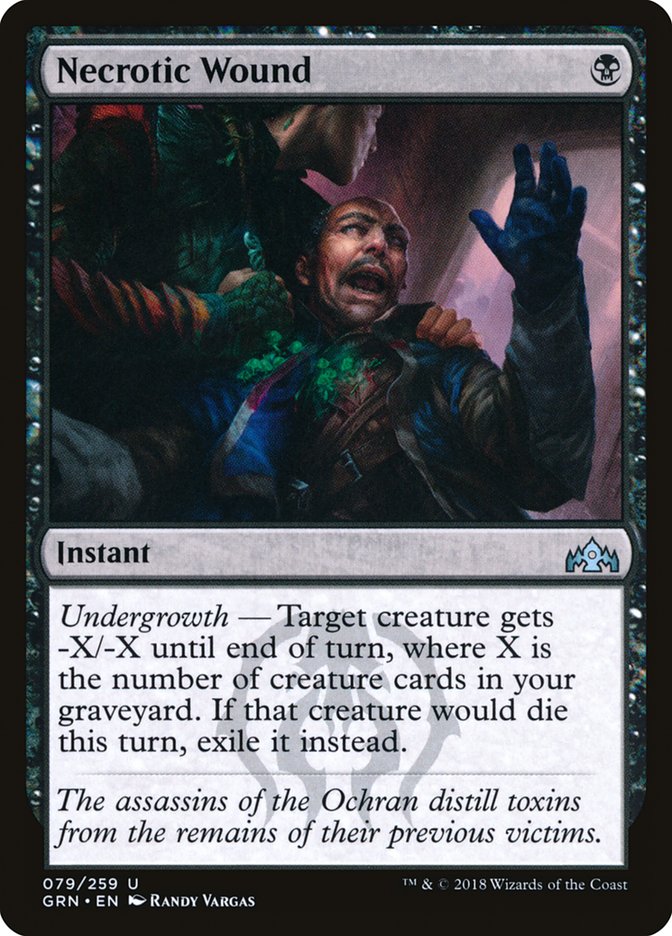 Necrotic Wound [Guilds of Ravnica] - Magic: The Gathering - Card Brawlers | Quebec | Canada |