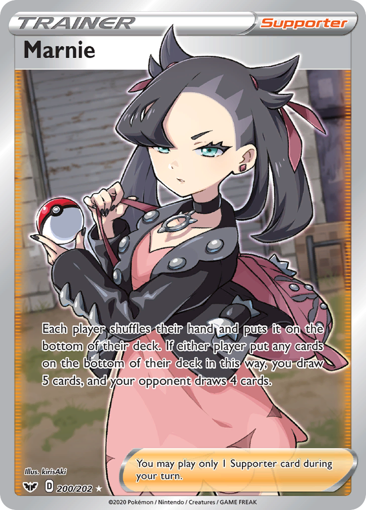 Marnie (200/202) [Sword & Shield: Base Set] - Pokémon - Card Brawlers | Quebec | Canada |