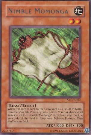 Nimble Momonga [SRL-EN086] Rare - Yu-Gi-Oh! - Card Brawlers | Quebec | Canada |